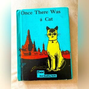 Vintage children’s book “Once There Was a Cat”